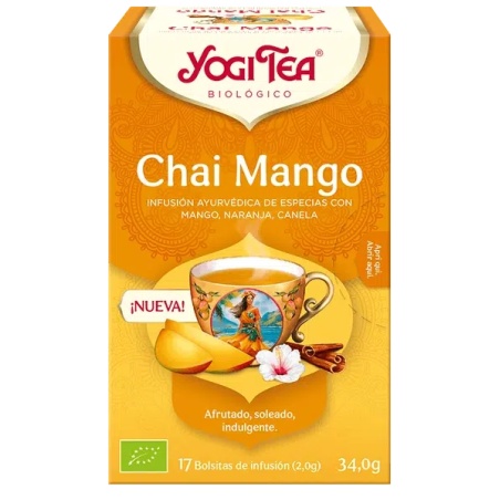 Yogi Tea Chai Mango 17 Bolsitas