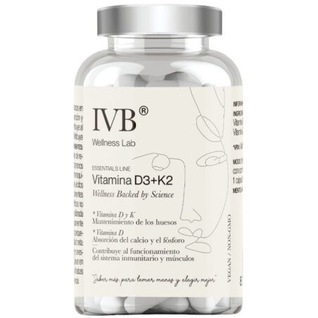 IVB Vitamina D3+K2 60 Cápsulas | Dietética y nutrición | Farmaelglobo