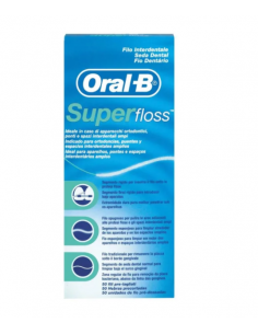 Oral-B Superfloss seda dental 50 ud | Higiene bucal | Farmaelglobo 2