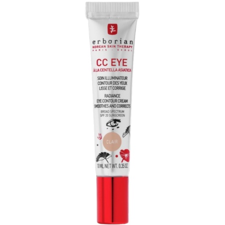 Erborian CC Eye Cream Hidratante de ojos antibolsas y corrector SPF...
