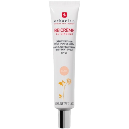 Erborian BB Cream Ginseng- Base de maquillaje hidratante SPF20 Tono...