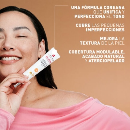 Erborian BB Cream Ginseng- Base de maquillaje hidratante SPF20 Tono...