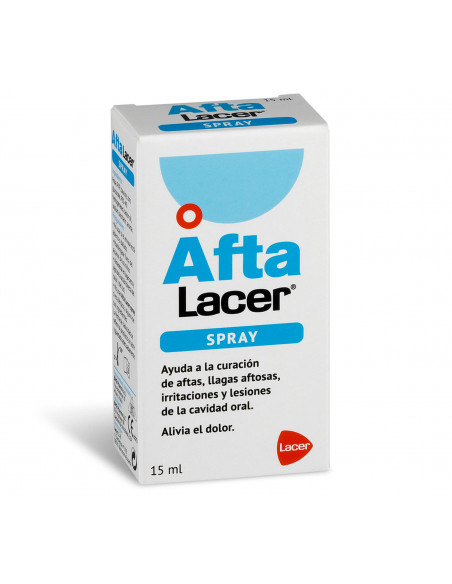 Afta Lacer spray 15 ml | Higiene bucal | Farmaelglobo
