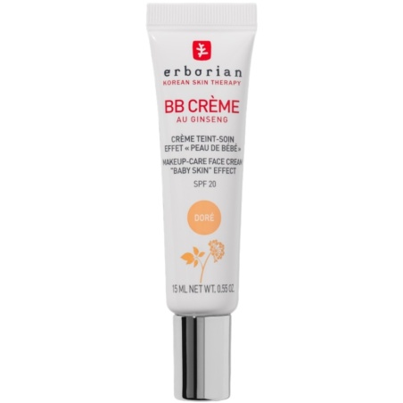 Erborian BB Cream Ginseng- Base de maquillaje hidratante SPF20 Tono...