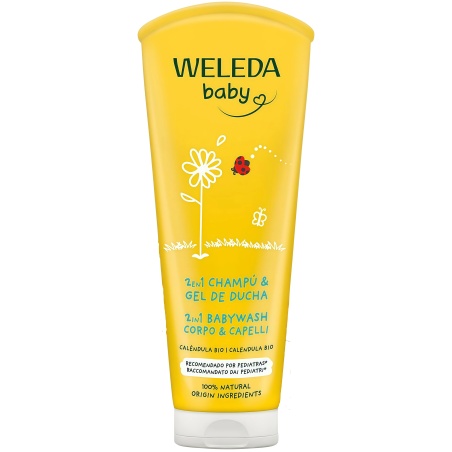 Weleda Baby 2 en 1 Champú & Gel de Ducha 200 ml