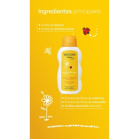 Weleda Baby Aceite Corporal Extra suave 200 ml