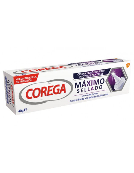 Corega Maximo Sellado crema fijadora 40 g | Higiene | Farmaelglobo