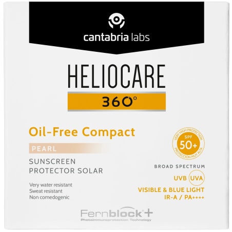 Heliocare 360 Oil Free Compact Color Pearl SPF50+ | Facial | Farmae...