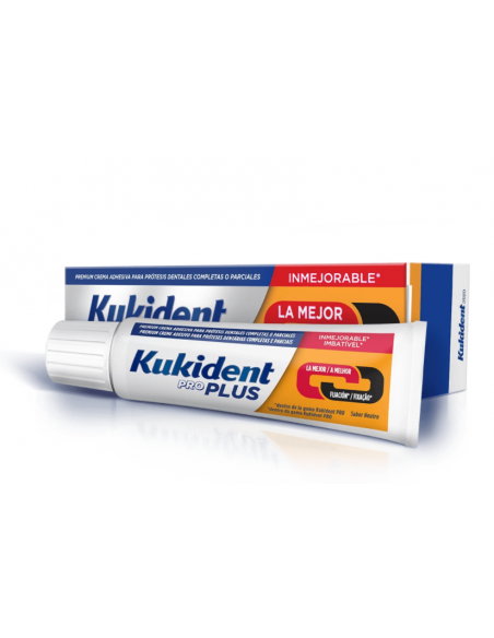 Kukident Prop Plus La mejor fijación 60 g | Higiene | Farmaelglobo