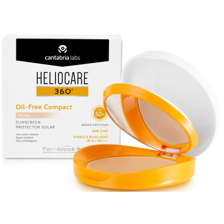 Heliocare 360 Oil Free Compact Color Pearl SPF50+ | Facial | Farmae...