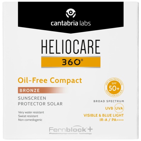 Heliocare 360 Oil Free Compact Color Bronze SPF50+ | Cosmética | Fa...