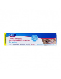 Care + Crema adhesiva sin sabor 70 g | Higiene | Farmaelglobo