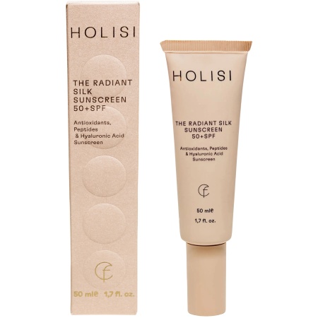 HOLISI Radiant Silk SPF50+ Crema Antiedad con Protección Solar